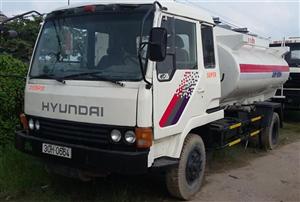 xe xăng dầu 8 khối hyundai đời 94